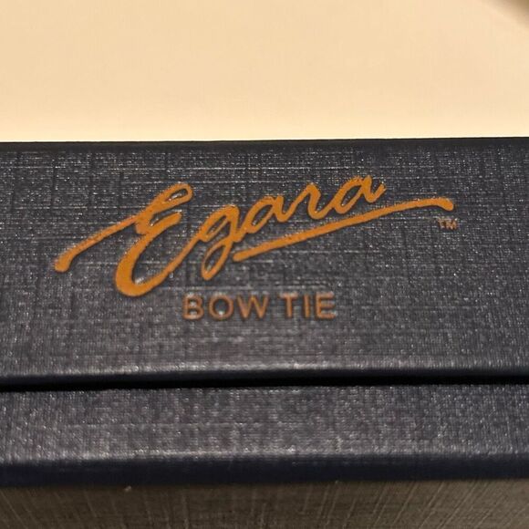 Egara Men's Black Bow Tie With Crystal Rhinestones Special Occasion Prom Hoho - Picture 6 of 10